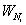 <math xmlns='http://www.w3.org/1998/Math/MathML'> <semantics>  <mrow>   <msub>    <mi>W</mi>    <mrow>     <msub>      <mi>N</mi>      <mi>i</mi>     </msub>         </mrow>   </msub>     </mrow> <annotation encoding='MathType-MTEF'> MathType@MTEF@5@5@+=feaafiart1ev1aaatCvAUfeBSjuyZL2yd9gzLbvyNv2CaerbuLwBLnhiov2DGi1BTfMBaeXatLxBI9gBaerbd9wDYLwzYbItLDharqqtubsr4rNCHbGeaGqiVu0Je9sqqrpepC0xbbL8F4rqqrFfpeea0xe9Lq=Jc9vqaqpepm0xbba9pwe9Q8fs0=yqaqpepae9pg0FirpepeKkFr0xfr=xfr=xb9adbaqaaeGaciGaaiaabeqaamaabaabaaGcbaGaam4vamaaBaaaleaacaWGobWaaSbaaWqaaiaadMgaaeqaaaWcbeaaaaa@38EE@</annotation> </semantics></math>