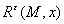 <math xmlns='http://www.w3.org/1998/Math/MathML'> <semantics>  <mrow>   <msup>    <mi>R</mi>    <mi>&#x03B5;</mi>   </msup>   <mo stretchy='false'>(</mo><mi>M</mi><mo>,</mo><mi>x</mi><mo stretchy='false'>)</mo>  </mrow> <annotation encoding='MathType-MTEF'> MathType@MTEF@5@5@+=feaafiart1ev1aaatCvAUfeBSjuyZL2yd9gzLbvyNv2CaerbuLwBLnhiov2DGi1BTfMBaeXatLxBI9gBaerbd9wDYLwzYbItLDharqqtubsr4rNCHbGeaGqiVu0Je9sqqrpepC0xbbL8F4rqqrFfpeea0xe9Lq=Jc9vqaqpepm0xbba9pwe9Q8fs0=yqaqpepae9pg0FirpepeKkFr0xfr=xfr=xb9adbaqaaeGaciGaaiaabeqaamaabaabaaGcbaGaamOuamaaCaaaleqabaGaeqyTdugaaOGaaiikaiaad2eacaGGSaGaamiEaiaacMcaaaa@3C7A@</annotation> </semantics></math>