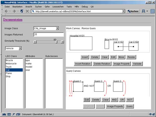 VisualMOQL Fenster